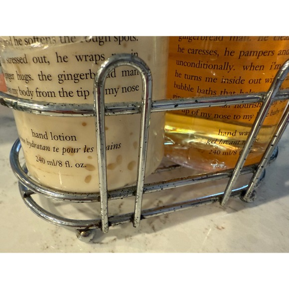 New Philosophy Gingerbread man hand soap / lotion set - Picture 5 of 5